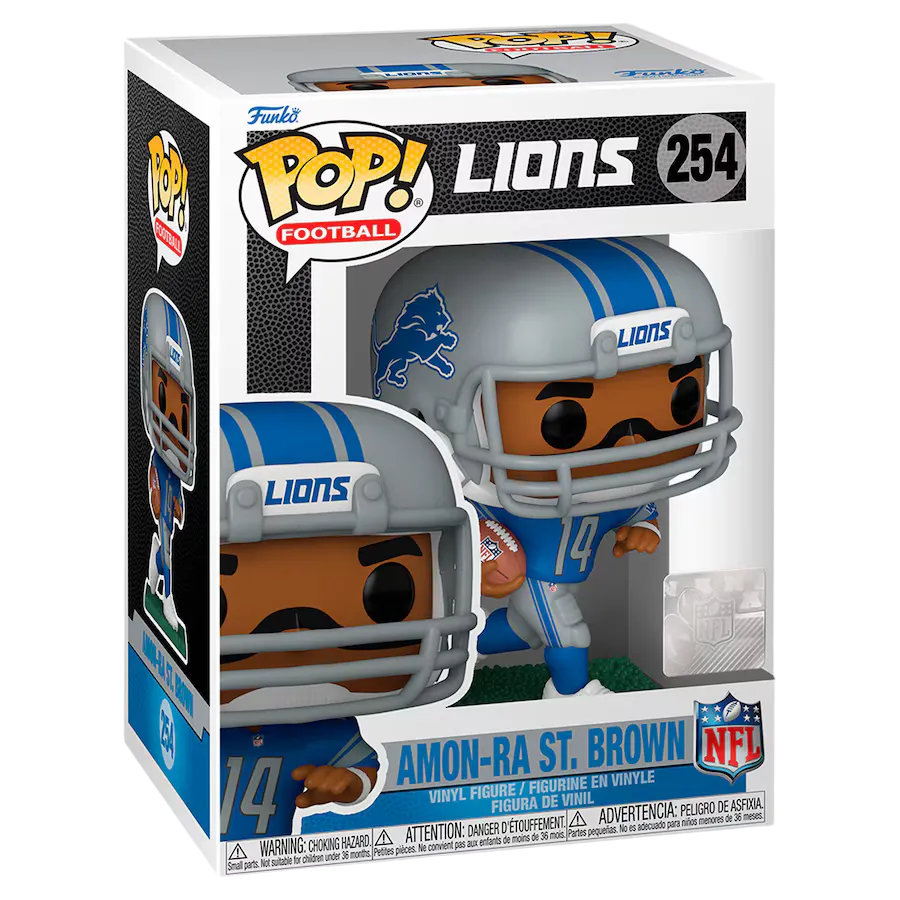 Amon-Ra St. Brown Detroit Lions #254 Funko Pop! Vinyl Figure